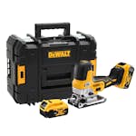 Sticksåg Dewalt DCS335P2 Bodygrip 18V med batteri och laddare