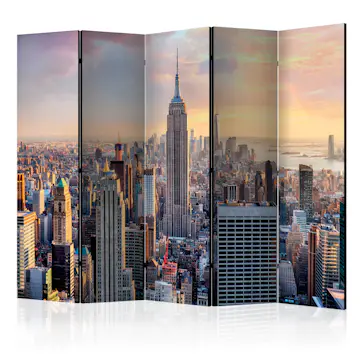 Rumsavdelare Skärmvägg Arkiio Sunny Metropolis II 225x172 cm