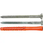 Fasadplugg Gunnebo Fastening 10 mm Varmförzinkad