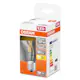 LED-Lampa Osram Normal (37) E27 Guld 827 Toppförsp Cl A