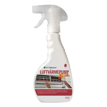 Luftvärmepumptvätt Biokleen