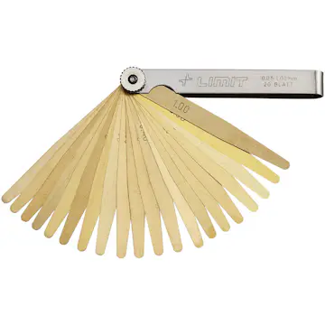 Bladmått Limit Mässing 20-0,05-1,00