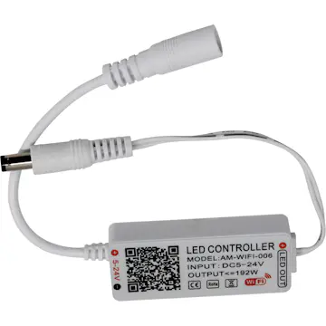 Strömkabel Gelia med Brytare Wifi 150mm för LED-list Fejan