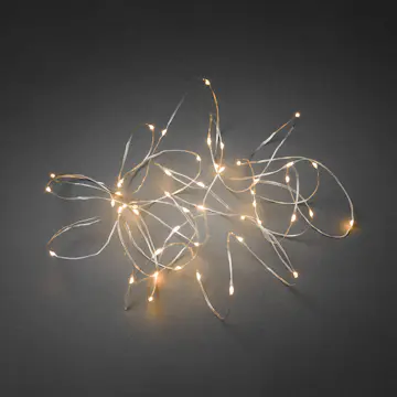 Ljusslinga Gnosjö Konstsmide Amber Micro-LED 9,9 m