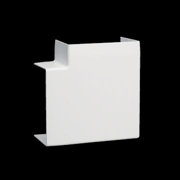 L-Vinkel till Matarkanal Hager Flexibel LF/LFH 60 x 110 mm Halogenfri Vit RAL 9016
