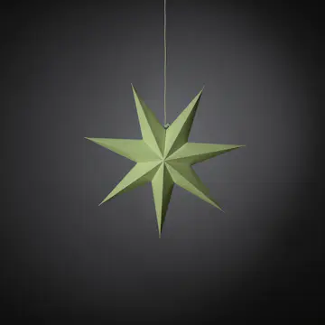 Adventsstjärna Gnosjö Konstsmide Självlysande Plast