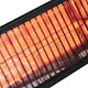 Terrassvärmare Heat1 Eco Pro-line 2000W Längd 66 cm