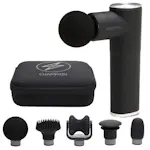 Massageredskap Champion Massagepistol Compact Power 3300RPM 1800mAh MG400 Svart