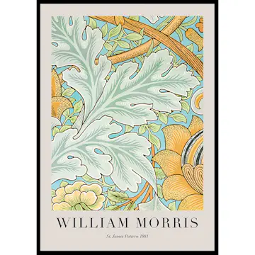 Poster Gallerix William Morris St James Pattern 1881