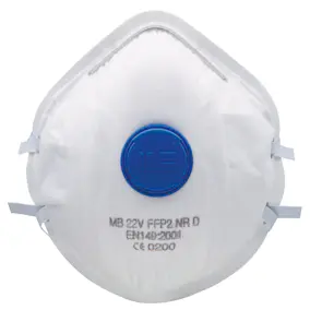 Andningsskydd ETC P2D med Ventil