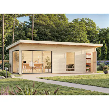 Stuga Palmako Andrea 22,1 m² Slide (inv. 21,1 m²)