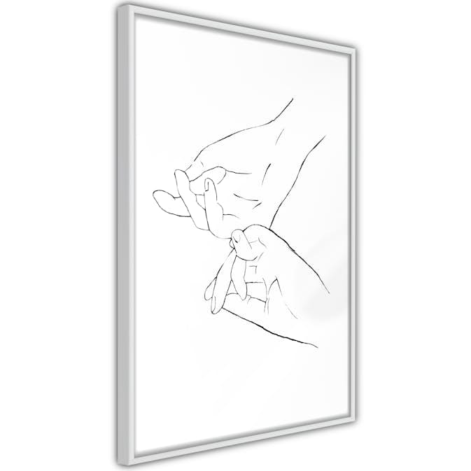Poster Artgeist Affisch Dancing Hand