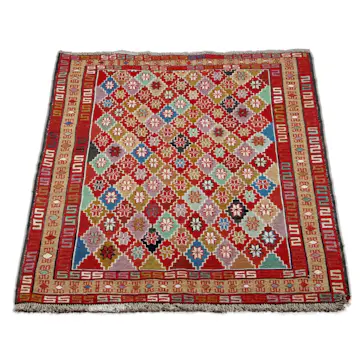 Persisk Matta Arkiio Varni Ardebil Kelim 106x142