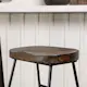 Matgrupp Venture Home Plaza Ø60 cm med 2 st Ozark stolar