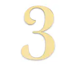 Husnummer Habo Century Siffra 0-9