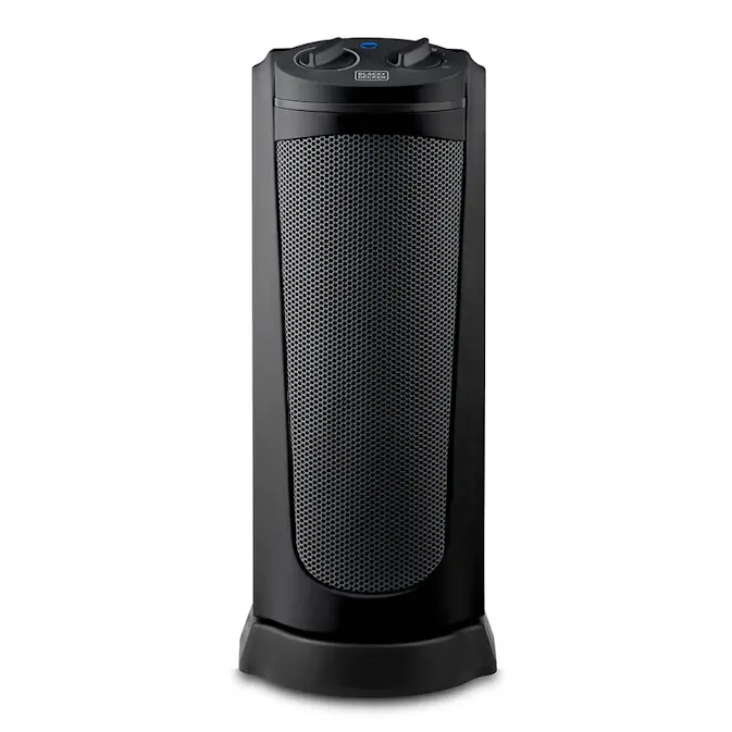 Tornvärmare Black+Decker Keramisk 2000W Svart