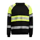 Sweatshirt Jobman Varsel Svart/Gul V