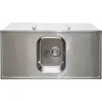 Tvättbänksbeslag Nimo TB-plan 1200X600X30 Mitt