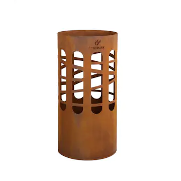 Eldtunna Landmann i Cortenstål