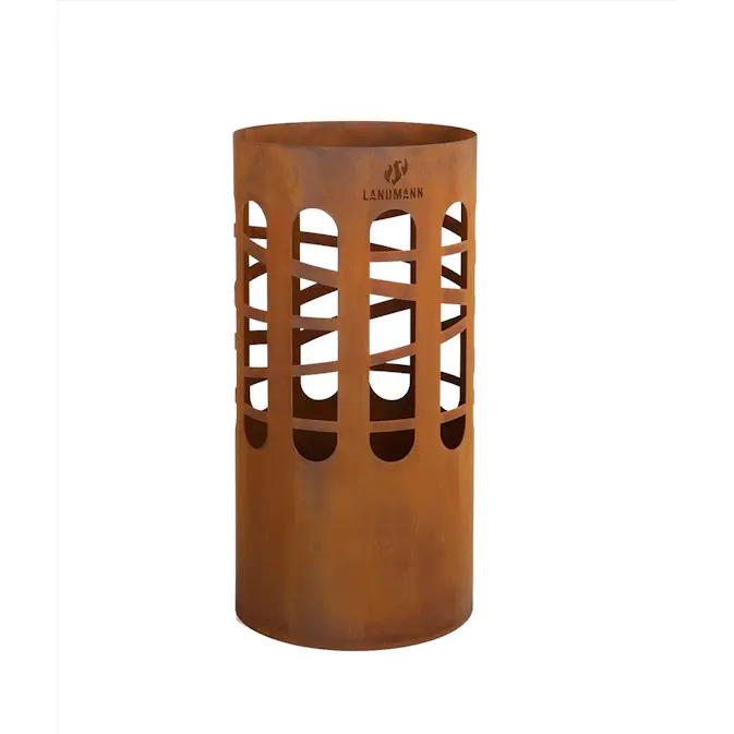 Eldtunna Landmann i Cortenstål