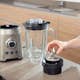 Blender Black+Decker 1,5L Borstat Stål 1200W med Turbofunktion & Justerbara Hastigheter