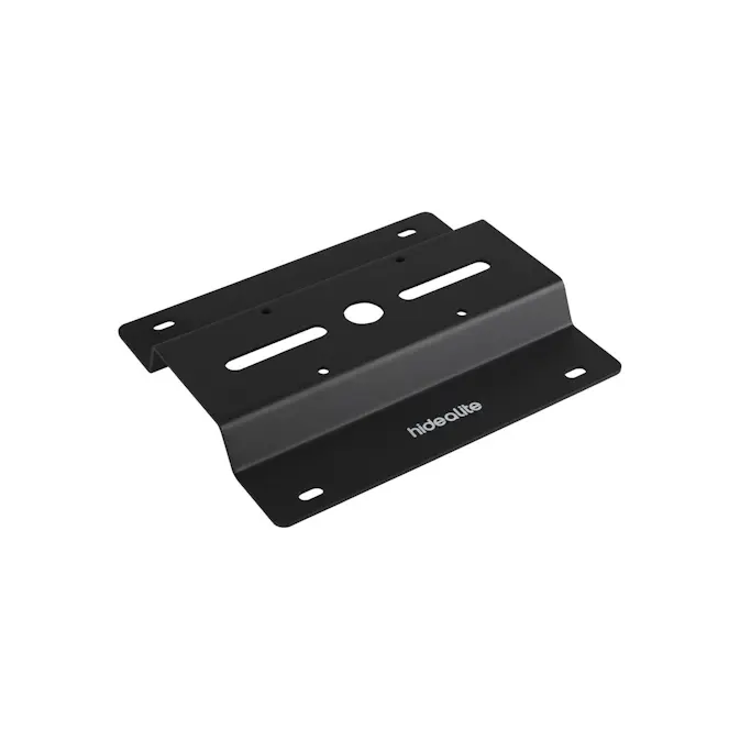 Montageplåt Hide-a-lite Svart