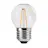 LED-lampa PR Home Shine Filament Klot Clear E27 2,5 W