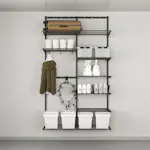 Familjeförvaring Elfa Ready Solution 1 Garage+ B: 1248 mm