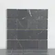 Mosaik Tenfors Soapstone Graphite Matt Marmor 7x7 cm
