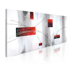 Handmålad Tavla Arkiio Geometrisk Manifestation 100x40