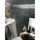 Mosaik Konradssons Sicis Nat Earth Svart 1,5x1,5 cm