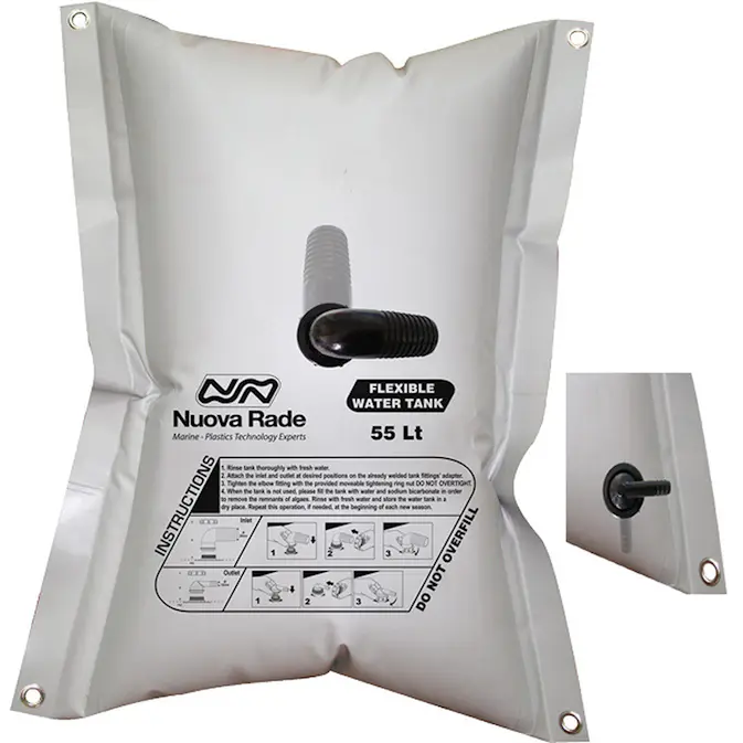 Vattentank Nuova Rade Flexibel 55l 74x60 cm