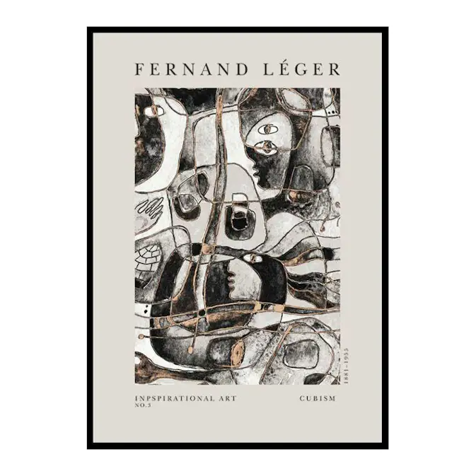 Poster Gallerix Fernand Leger No3