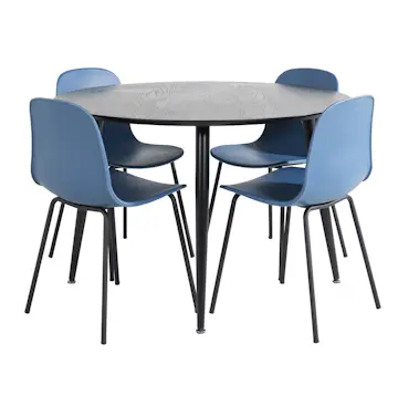 Matgrupp Venture Home Dipp med 4 Arctic Stolar