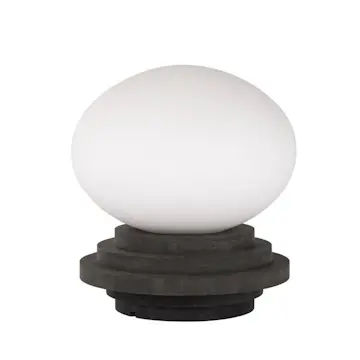 Bordslampa Markslöjd Amfi 1L Mörk Grå/Vit