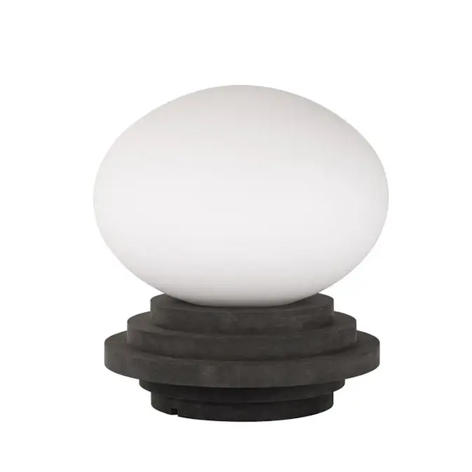 Bordslampa Markslöjd Amfi 1L Mörk Grå/Vit