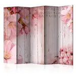 Rumsavdelare Skärmvägg Arkiio Pink Apple Blossoms II 225x172 cm