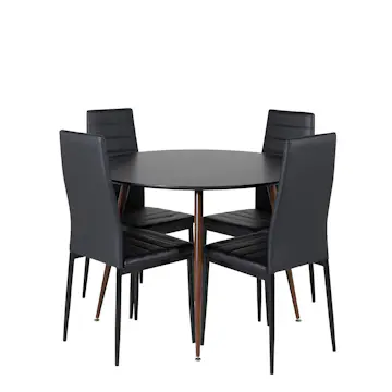 Matgrupp Venture Home Plake med 4 Sly Stolar Runt