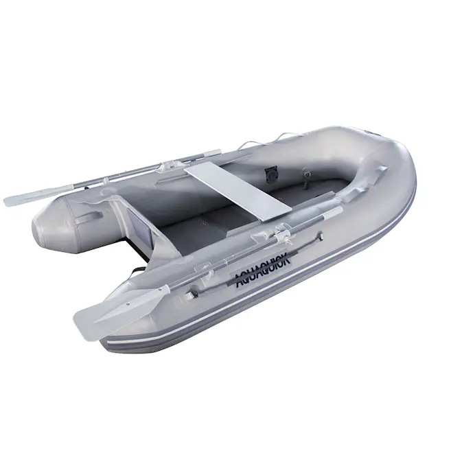 Gummibåt Aquaquick Trädurk V-köl