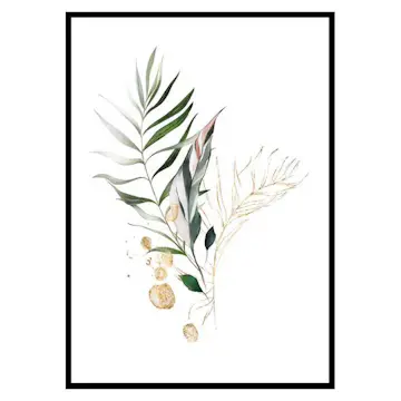 Poster Gallerix Watercolor Botanical No4