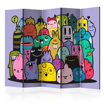 Rumsavdelare Skärmvägg Arkiio Monsters from 3rd C Grade II 225x172 cm