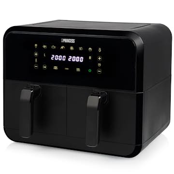 Luftfritös Princess Med Dubbla Korgar 2X4L 2400W 182068