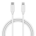 Laddningskabel Smartline Lightning USB-C Vit 1 m