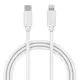 Laddningskabel Smartline Lightning USB-C Vit 1 m