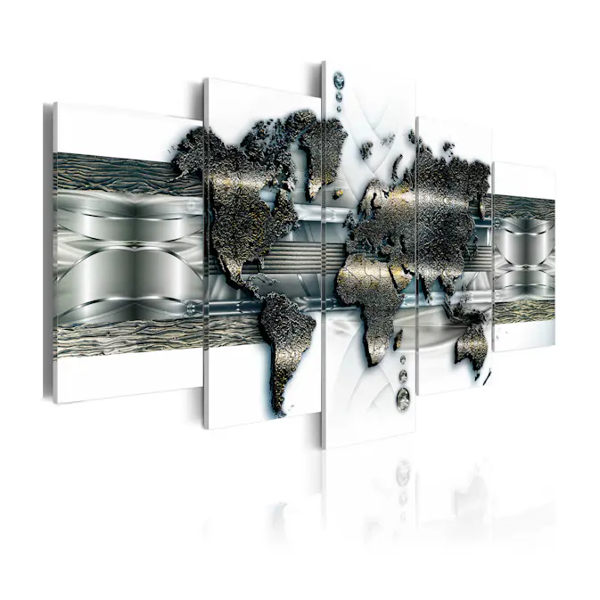 Tavla Arkiio Metal World Map