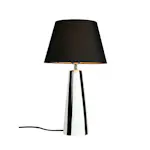 Bordsslampa PR Home Leya Randig Lampfot i Keramik med Lampskärm