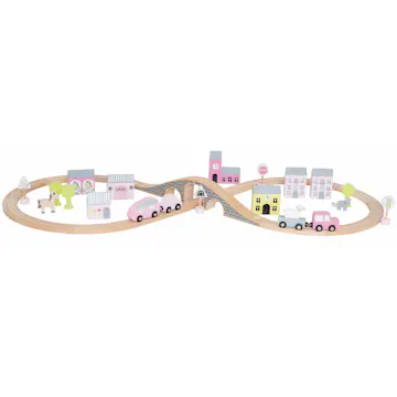 Bilbana Jabadabado Med Väg Rosa