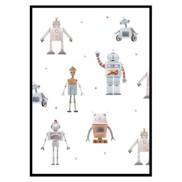 Poster Gallerix Robots