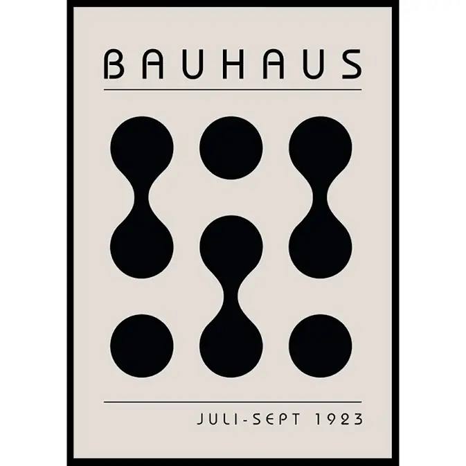 Poster Gallerix Bauhaus Art No24