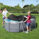Poolöverdrag Bestway Flowclear PVC Svart 3.05 x 2 m Poolskydd